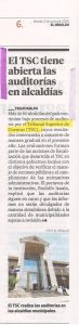 El TSC tiene abierta las auditorías en alcaldías