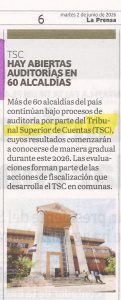 TSC: Hay abiertas auditorías en 60 alcaldías