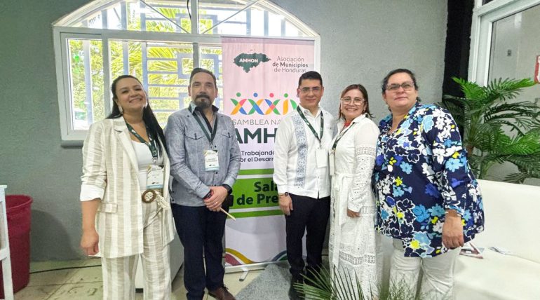 Magistrados del TSC en la XXXIV Asamblea de la Amhon