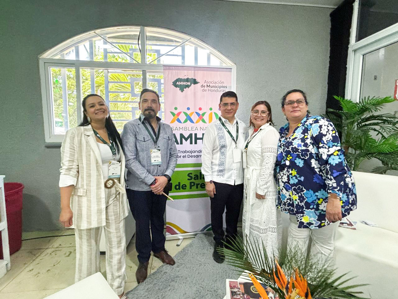 Magistrados del TSC en la XXXIV Asamblea de la Amhon