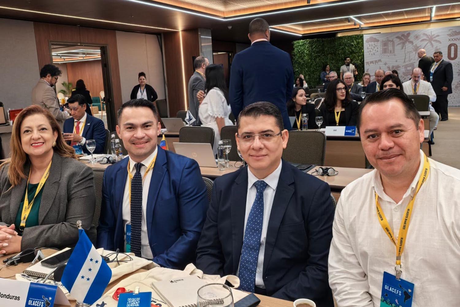 Comitiva del TSC en la Asamblea de OLACEFS