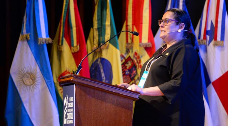 Magistrada Palacios en Congreso Internacional