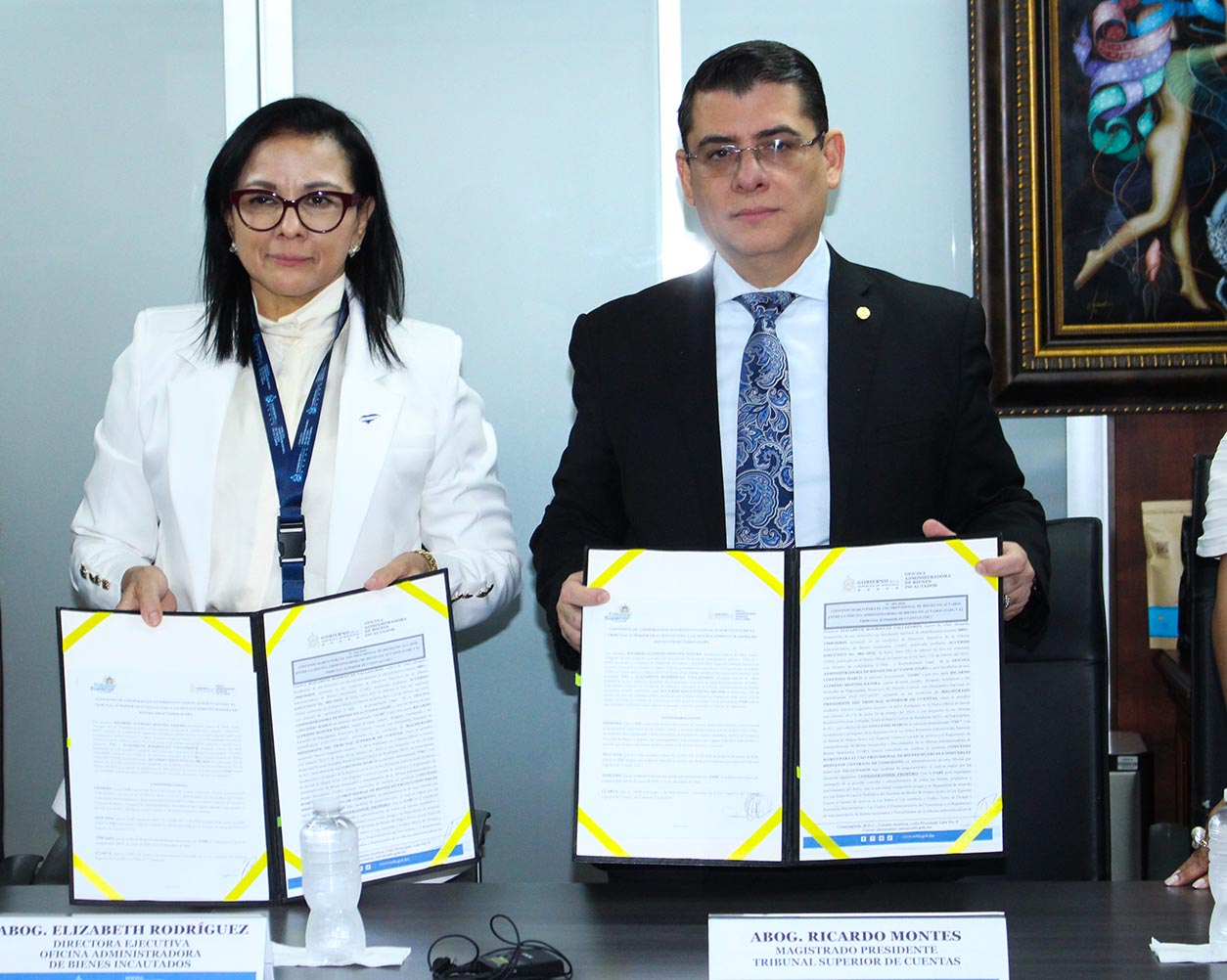 TSC y la OABI en firma de Convenio de Cooperación
