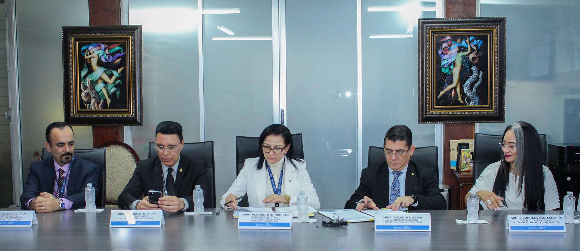 La OABI y el TSC firmaron convenio de Cooperación