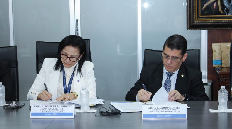 TSC y la OABI suscriben convenio de Cooperación