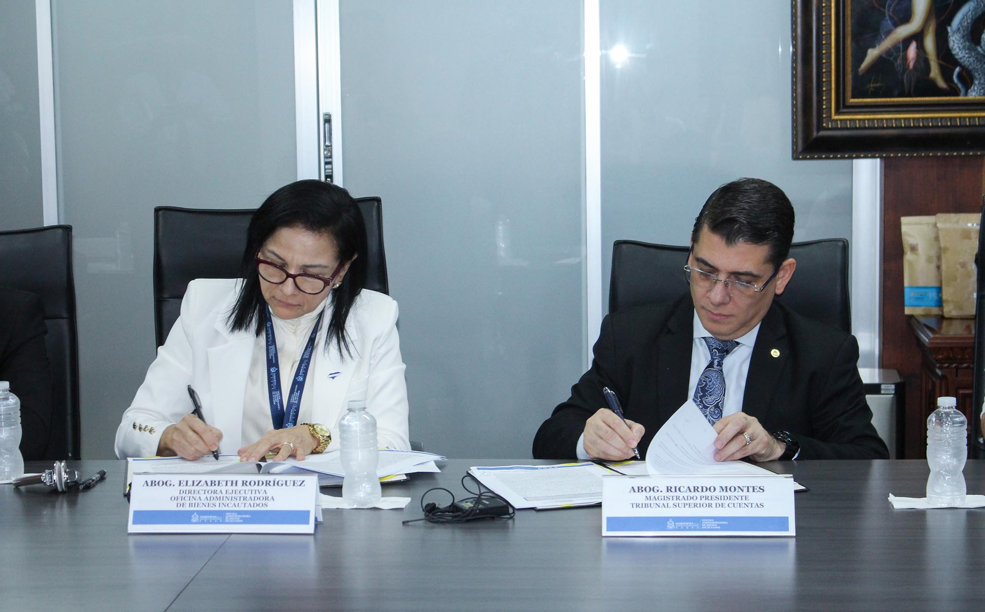 TSC y la OABI suscriben convenio de Cooperación