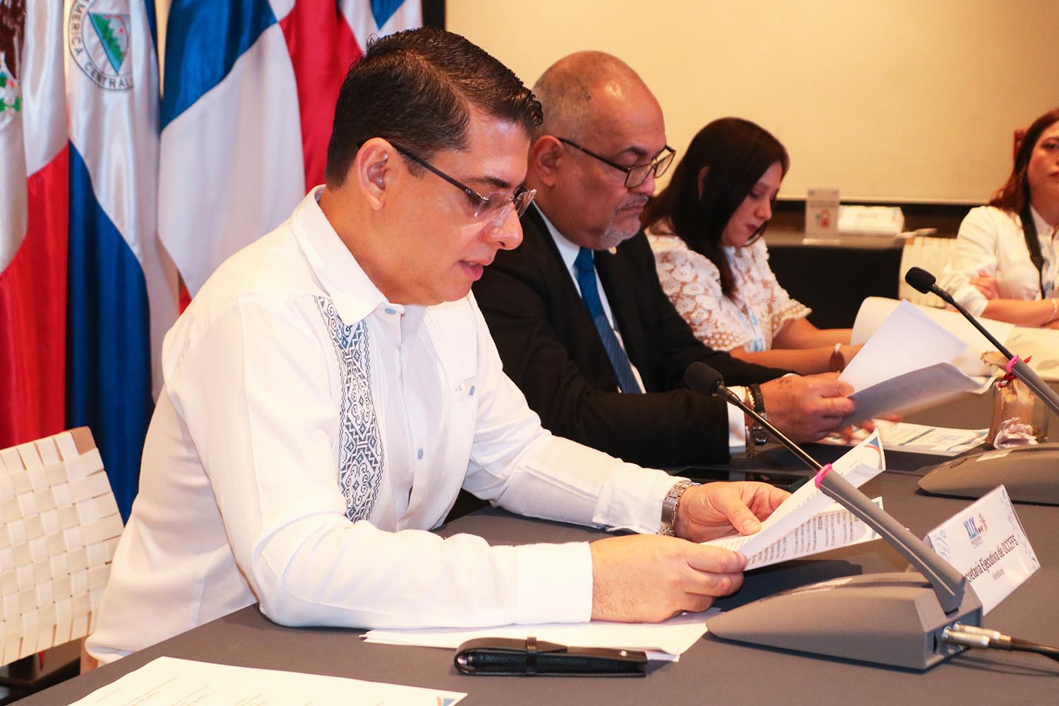 Magistrado Ricardo Montes en la XLIX Asamblea OCCEFS