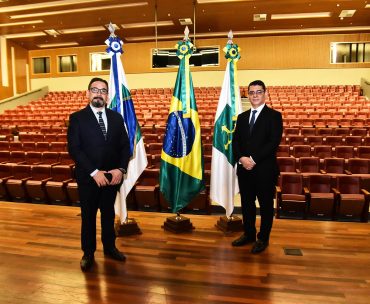 Magistrados en gira al TCU de Brasil