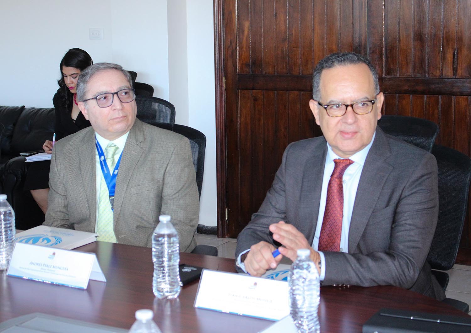 Magistrados del TSC en reunión con Alto Comisionado de las Naciones Unidas