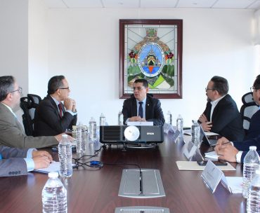 Magistrados en reunión con Comisionados de las Naciones Unidas