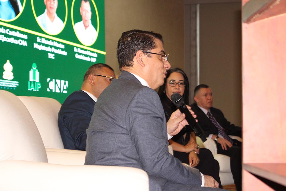 Intervención del Magistrado Ricardo Montes.