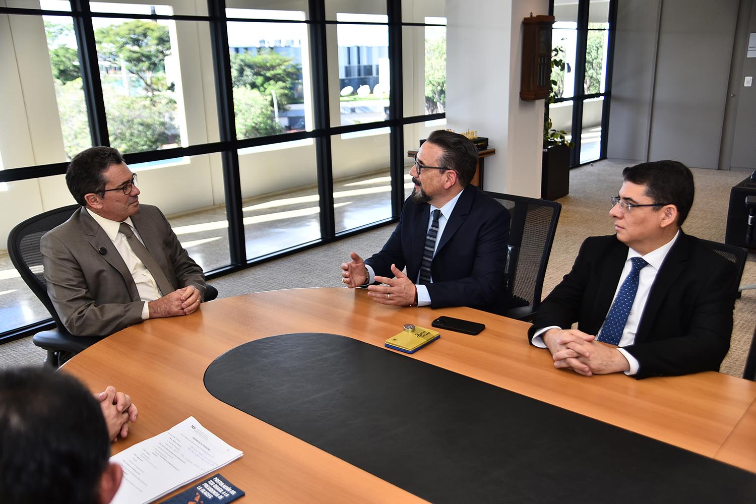 Firma de Memorando de Entendimiento TSC y TCU de Brasil
