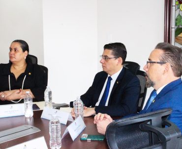 El Pleno del TSC con funcionarios de UNODC