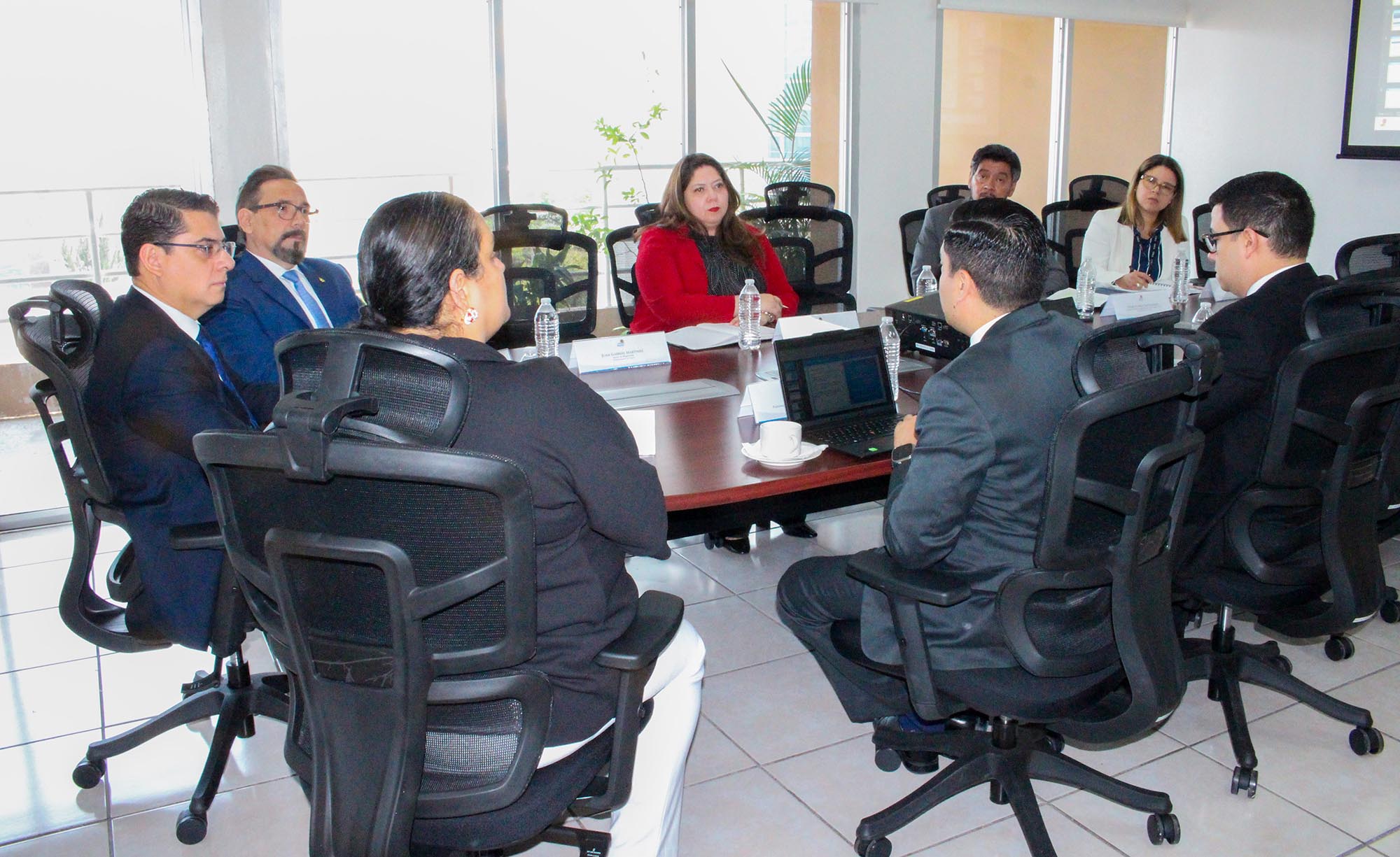 TSC con funcionarios de UNODC