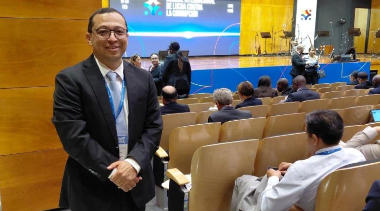 Representante del TSC en la Cumbre Internacional contra la Corrupción